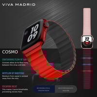 سوار ساعة ابل مغناطيسي فيفا مدريد كوزمو مقاس 42 /4...