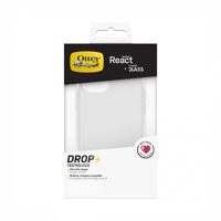 اوتربوكس كفر شفاف + استكير زجاجي شفاف ايفون 14 بلس