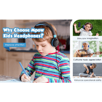 سماعات رأس للاطفال من امباو1 Che سلكيه