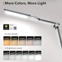 تاوترونكس شاحن وايرلس واضاءة مكتبية فخمة - معدني ر...