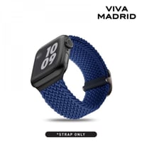 فيفا مدريد سير كريسبن لساعة أبل 45/44/42 ملم - كحل...