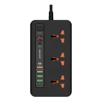 توصيلة برودو 2 متر مع مؤقت ذكي للتيار الكهربائي