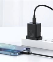 شاحن بيسوس جداري 20w منفذ GaN5