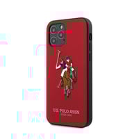 كفر حماية بولو أسان تطريز فاخر 12/12 برو - أحمر