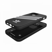 أديداس كفر حماية 3 خطوط ايفون 12/12 برو - أسود