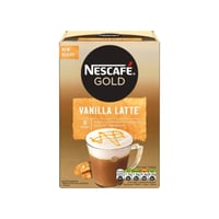 نسكافيه جولد فانيلا لاتيه -قهوه 8 أكياس - مستورد