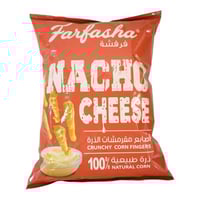 فرفشة اصابع الذره بجبنة الناتشو -100جرام