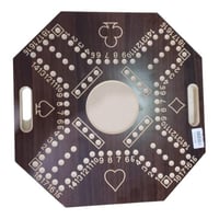 لعبة جاكارو مع الورق والكورة زجاج ر باعي مرقم مقاس...