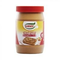 قودي - زبدة الفول السوداني خشنة 510 غرام