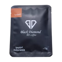 قهوة بلاك دايموند مختصة فاخرة 15جرام اندونيسيا