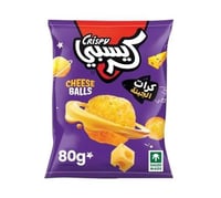 بطاطس كريسبس كرات الجبن 80 جرام