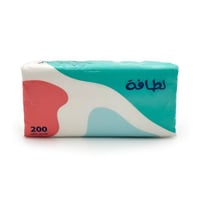 مناديل لطافة 200 منديل مفرد