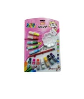 طقم الوان مائية مع 2فرشاه من كناري بناتي