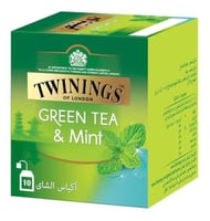 شاي اخضر بالنعناع تويننجز 10*2جرام- (حبة)