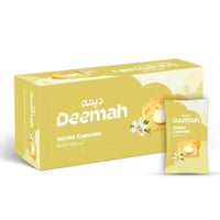 ديمة كب كيك بكريمة الفانيليا 16 حبة