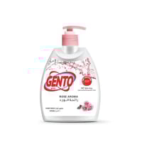 صابون سائل لليدين من جنتو رائحة الورد 500 مل