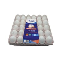 بيض زهرة الروابي طازج كبير 30حبه