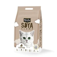 كت كات رمل الصويا للقطط برائحة القهوة 7 لتر