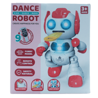 روبوت مع ريموت للتحكم مع اطلاق اقراص