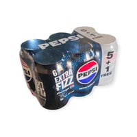 بيبسي صودا اكثر زيرو سكر 315 مل * 6 حبة