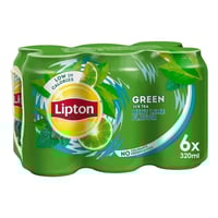 شاي ليبتون مثلج بالنعناع والليمون 320 جرام * 6