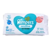 بامبرز مناديل مبللة للاطفال البشرة الحساسة 56 مندي...