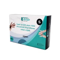 قفازات فينيل شفاف خالية من البودرة ميناباك
