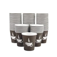 اكواب قهوه ورقيه حجم 4 اونز عبوه 50 حبه