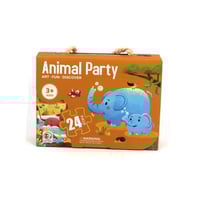 لعبة احاجي حلقات الحيوانات