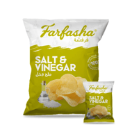 ديمة بطاطس فرفشة ملح وخل كيس 21ج*12حبة