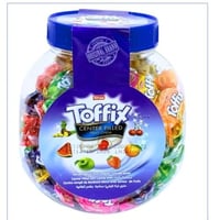 حلوى لينه توفي محشوه بطعم الفاكهه توفيكس من الفان...