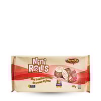 ميني رول كيك بكريمة الفراولة 180ج