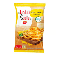 بطاطس مقليه مجمده رقيقه من ساديا 1 كيلو