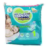 بيبى جوي _ شدة مقاس (1) مولود جديد 108 حبة
