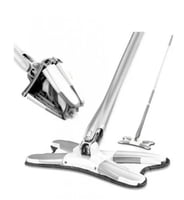 ممسحة ارضيات مسطحة على شكل X قابلة للدوران