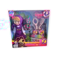 لعبة عروسه ماشا و الدب