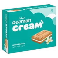 بسكويت ديمة بكريمة الفانيليا 16 حبه * 27 جرام