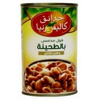 فول مدمس بالطحينة حدائق كاليفورنيا 450 جرام