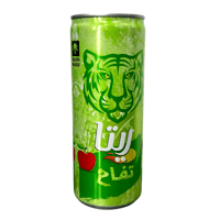 ريتا مشروب غازي بطعم التفاح علبة