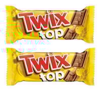 تويكس توب كوكيز مع كريمه الكراميل وشوكولاته الحليب...