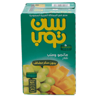 عصير سن توب بالعنب والمانجو 18 حبة*125 مل