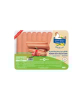 نقانق دجاج طازجه حاره دجاج رضوي 10 قطع 400جرام