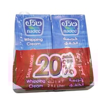 كريمه خفق 1 لتر نادك *2 حبة
