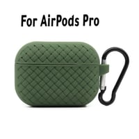 جراب سماعة أذن مع مشبك من السيليكون مع غطاء برو Ai...