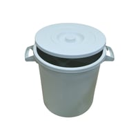 سطل درام بلاستيك ملون/55لتر