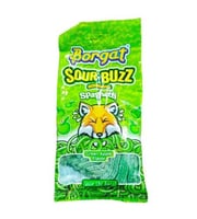 بورقات حلوى حامضة سباجيتي بنكهة التفاح الاخضر 100...