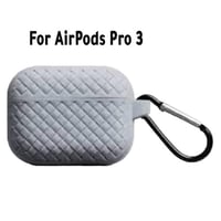 جراب سماعة أذن مع مشبك من السيليكون مع غطاء برو 3...