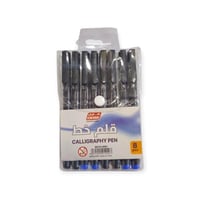 مجموعة اقلام كناري خطاط 8 حبة