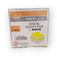 كناري ورق ملاحظات بعلبة 3.5×3.5