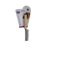 مشاط يد خشب للكلاب والقطط